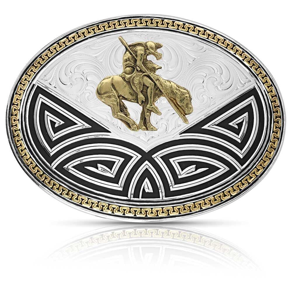 9334 Western Lifestyle Southwestern Series Made in the USA Belt Buckle Bold